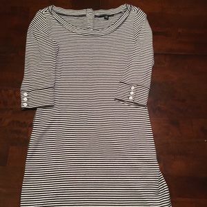 Banana Republic Sz Sm Striped Boat Dress.
